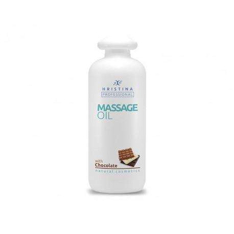 Profesionálny masážny olej - čokoláda, Hristina, 500 ml