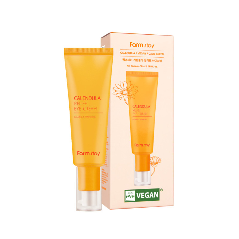 FARMSTAY Očný krém s nechtíkom, 50 ml