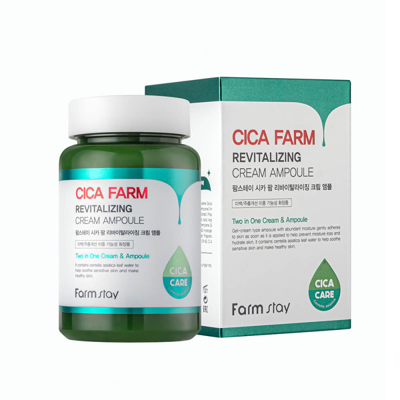 FARMSTAY CICA Farm Revitalizing Cream AMPOULE - Revitalizačný krém AMPULKA, 250 ml 5