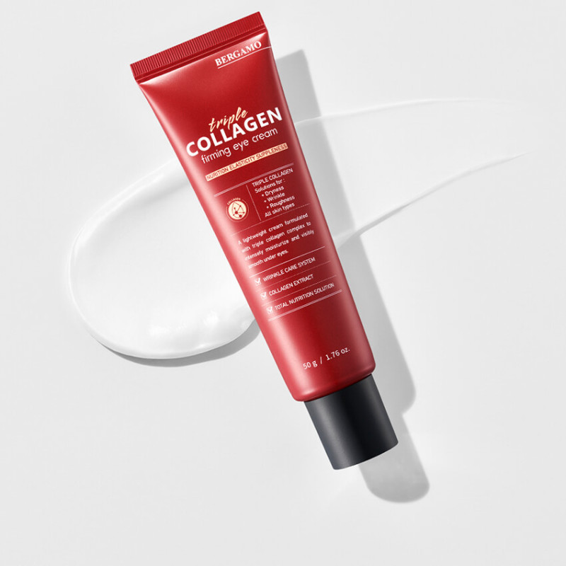 BERGAMO Triple Collagen spevňujúci očný krém, 50 g