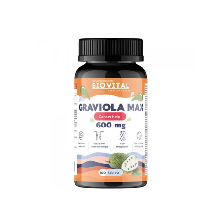 Graviola Max, Biovital, 100 tabliet