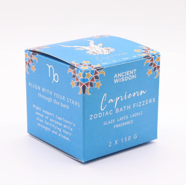 Kúpeľová bomba Kozorožec – horoskop & darček