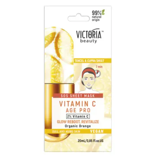 SOS maska na tvár s vitamínom C Age Pro Victoria Beauty, 20 ml