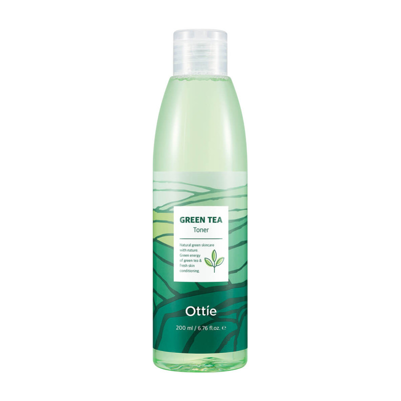 OTTIE Green Tea Toner - Tonikum so zeleným čajom, 200 ml 1