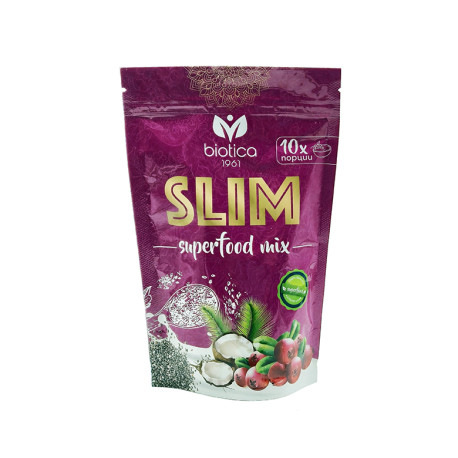 SLIM Superfood Mix Biotica 200 g | Superpotraviny pre sýtosť a metabolizmus