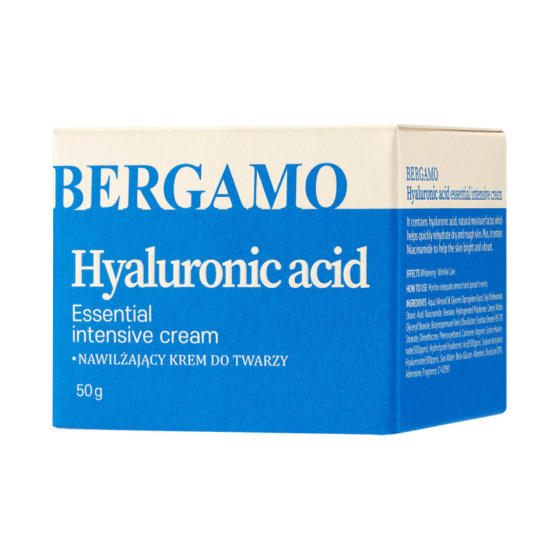 BERGAMO HYALURONIC ACID ESSENTIAL Intenzívny krém, 50 g 2