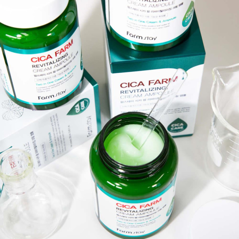 FARMSTAY CICA Farm Revitalizing Cream AMPOULE - Revitalizačný krém AMPULKA, 250 ml 3