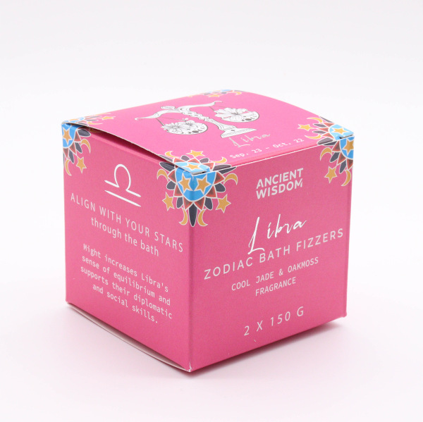 Kúpeľová bomba Váhy – horoskop & darček