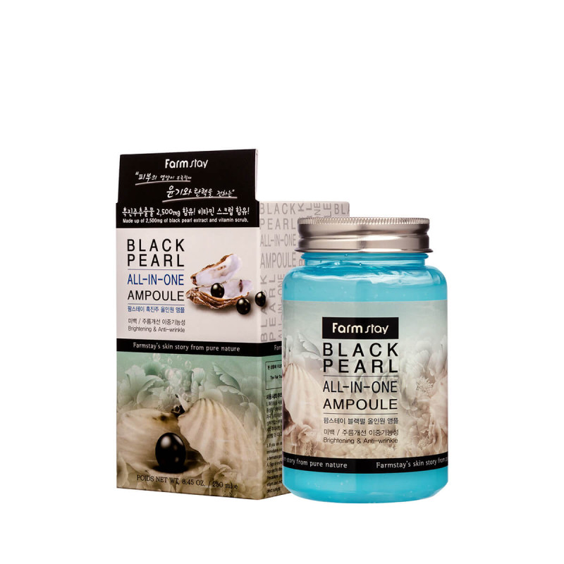 FARMSTAY BLACK PEARL ALL-IN ONE AMPOULKA, 250 ml 1