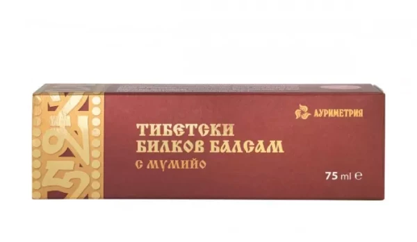 Tibetský bylinný balzam s múmiom, Aurimetria, 75 g
