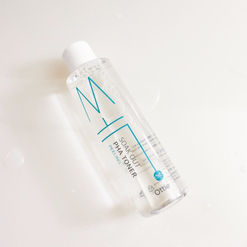 OTTIE Soak out PHA Toner - PHA tonerový peeling, 210 ml 5