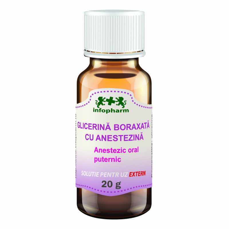 Glycerín boraxát s anestetikom (20 ml)