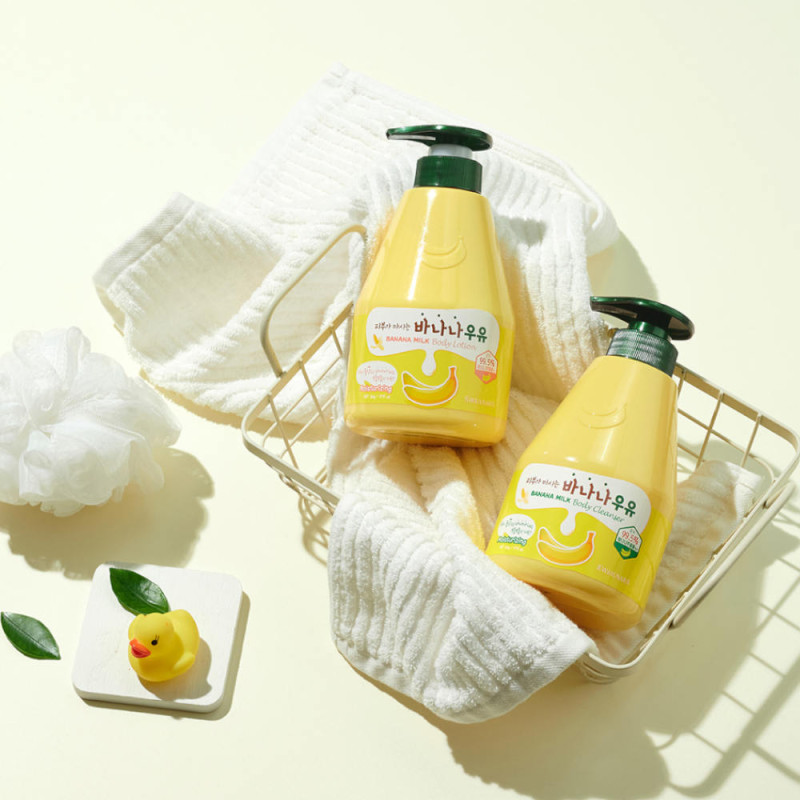 KWAILNARA Banana Milk Čistiaci telový gél, 560 g 1