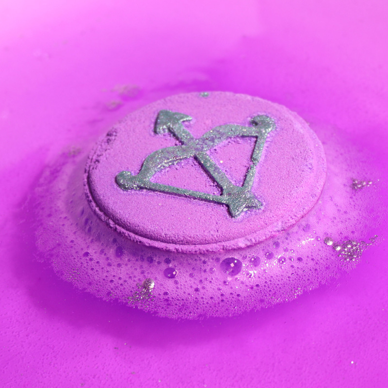 Kúpeľová bomba Strelec – horoskop & darček 2