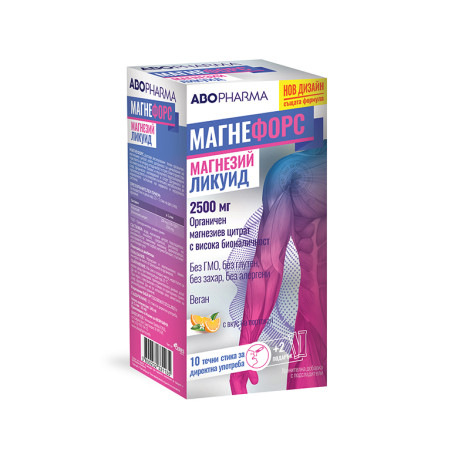 Magneforce Liquid, Abo Pharma, 12 x 20 ml