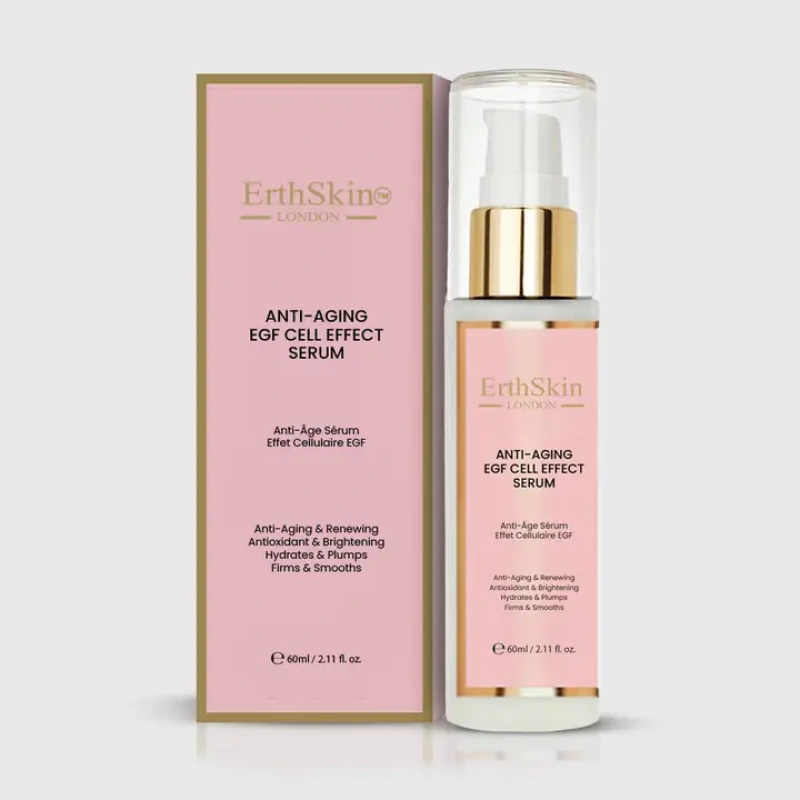 Anti-Aging Cell Effect Serum 60 ml | Kyselina hyalurónová, kolagén a Q10 ErthSkin