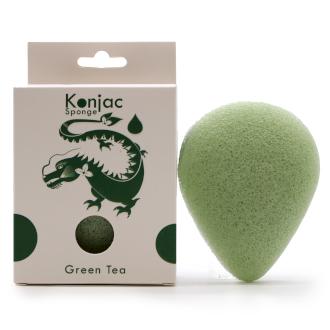 Konjac špongia slza - Zelený čaj - ochranná