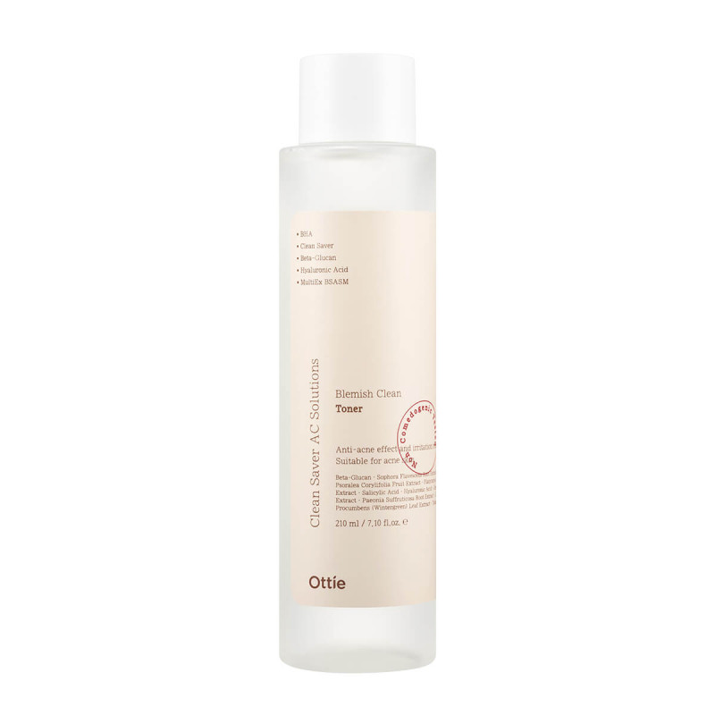 OTTIE Čistiace tonikum na nedokonalosti pleti, 210 ml