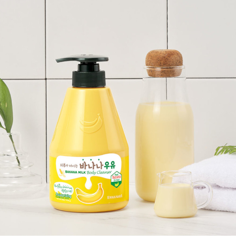 KWAILNARA Banana Milk Čistiaci telový gél, 560 g 3