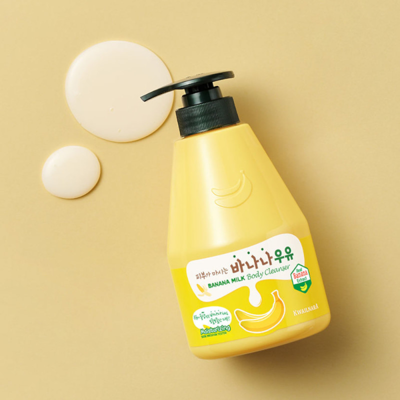 KWAILNARA Banana Milk Čistiaci telový gél, 560 g 2