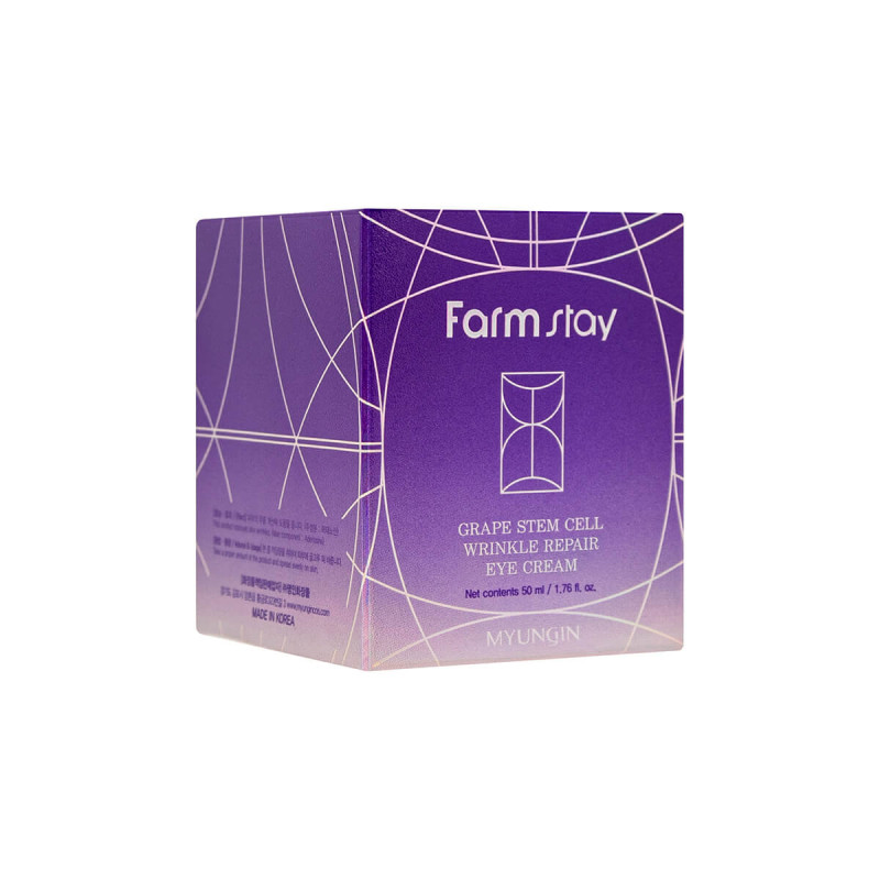 FARMSTAY Očný krém proti vráskam s hroznovými kmeňovými bunkami , 50 ml 1