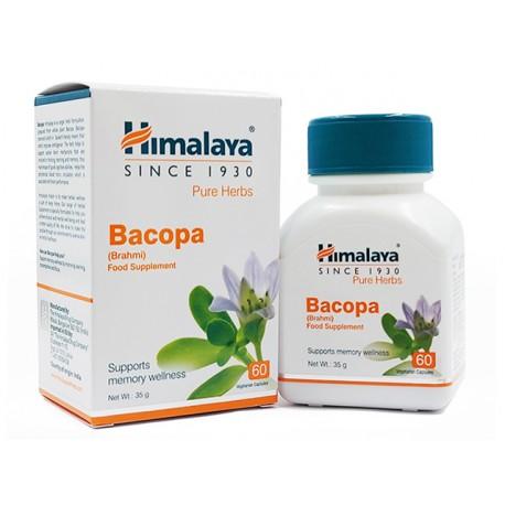 Bacopa (Brahmi), zdravie mozgu, Himalaya, 60 kapsúl