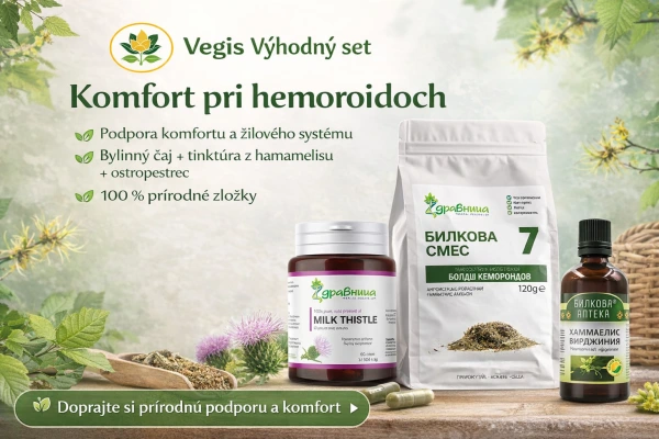 Set Komfort pri hemoroidoch