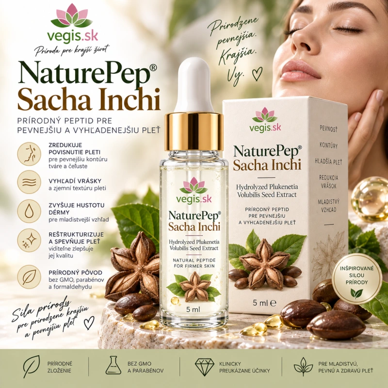 NaturePep® Sacha Inchi | Prírodný peptid na pevnosť a kontúry pleti 1