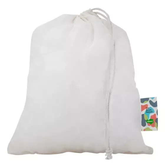 Opakovane použiteľné vrecká - 100% organická bavlna, Biodeck, 5 ks