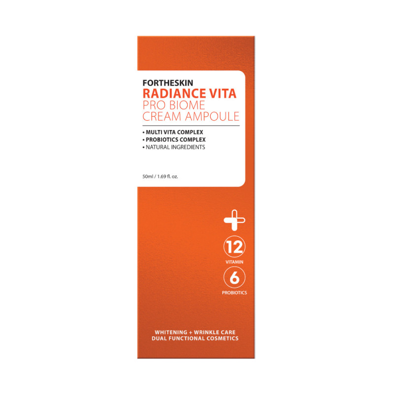 FORTHESKIN RADIANCE VITA Rozjasňujúca krémová ampulka s vitamínmi, 50 ml 1