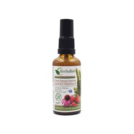 Imunostimulant - bylinná tinktúra-sprej, Herballab, 50 ml