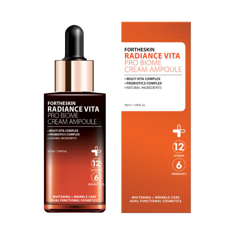 FORTHESKIN RADIANCE VITA Rozjasňujúca krémová ampulka s vitamínmi, 50 ml 2