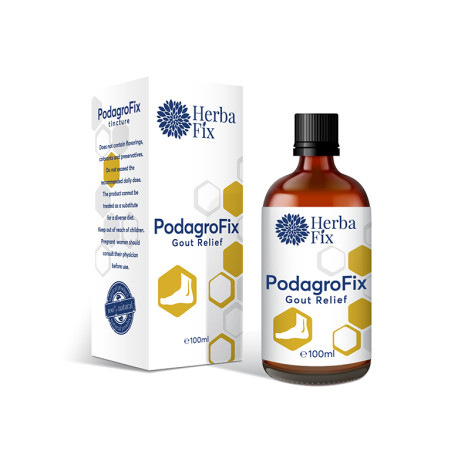 PodagroFix tinktúra 100 ml | Tinktúra na úľavu od dny