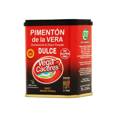 Sladká údená paprika, Pimenton de la Vera, 75 g
