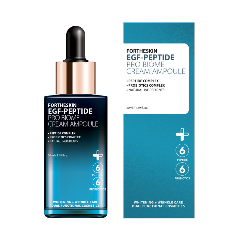 FORTHESKIN EGF-PEPTIDE Anti-Aging krémová ampulka s peptidmi, 50 ml