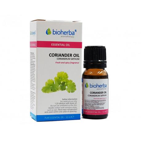 Koriander, esenciálny olej, Bioherba, 10 ml