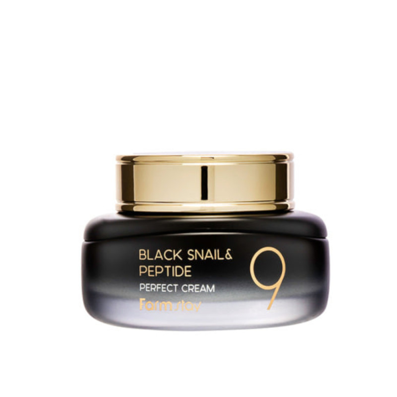 FARMSTAY BLACK SNAIL & PEPTIDE9 SUPER VITALIZUJÚCI krém, 55 ml 3
