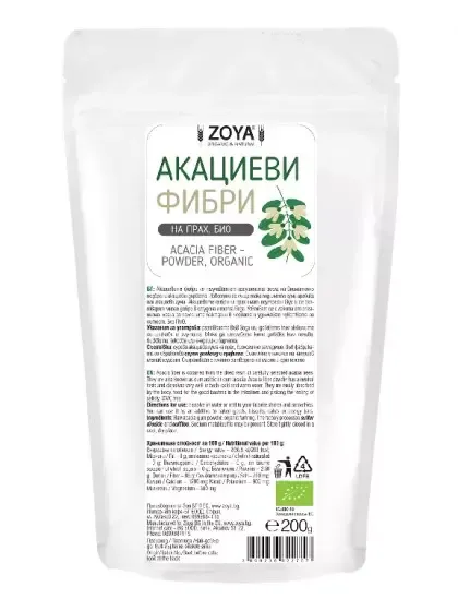 Akáciová vláknina - organická, Zoya, 200 g