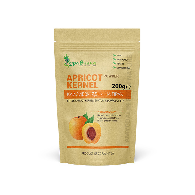 Prášok z marhuľových jadier, 200 g 2