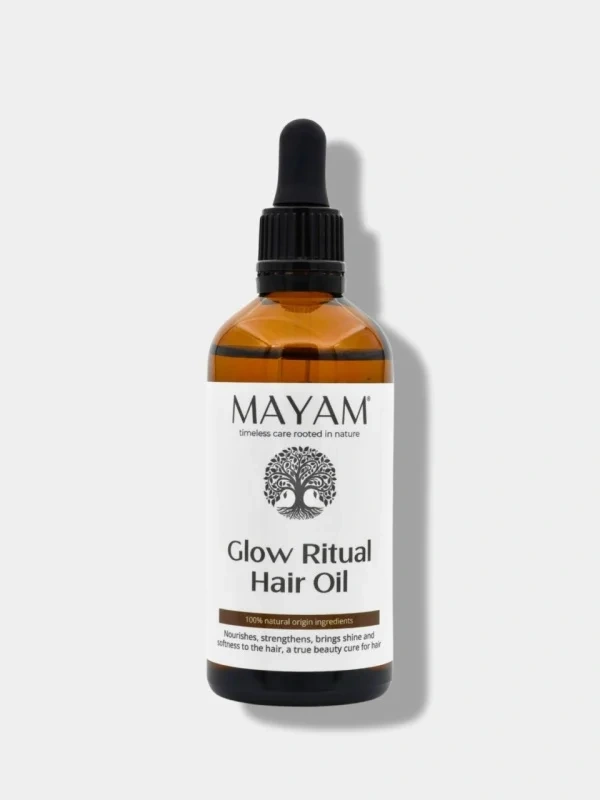 Glow Ritual vlasový olej 100 ml – prírodný olej na suché a poškodené vlasy