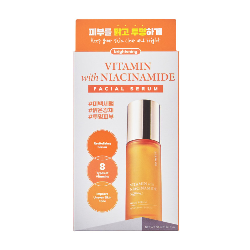 SKIN627 VITAMIN Intenzívne pleťové sérum s niacínamidom, 50 ml 1