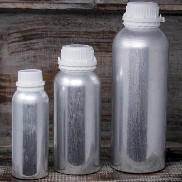 Hliníková fľaša s bielym uzáverom - viac veľkostí