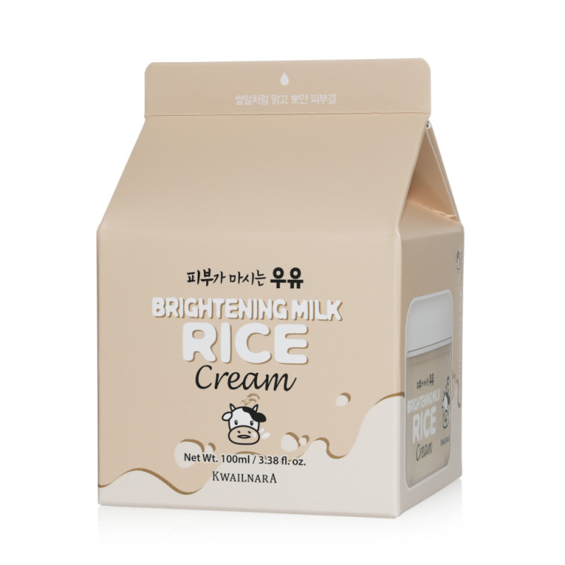 KWAILNARA Brightening Milk Rice rozjasňujúci krém, 100 ml 2