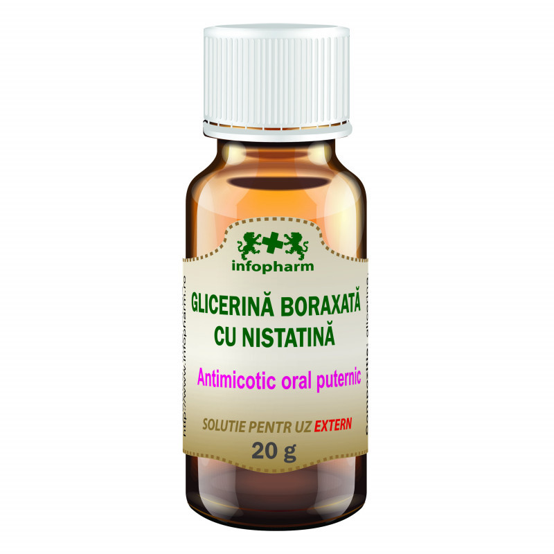 Glycerín boraxát s nystatínom (20 ml)
