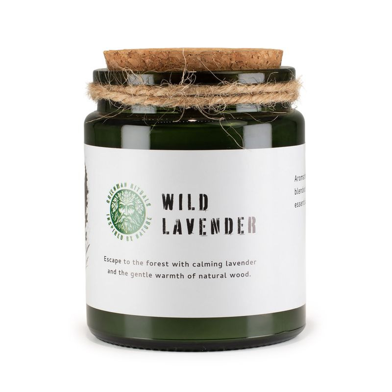 Sójová sviečka Divoká levanduľa Woodwick 160 g | Vegis