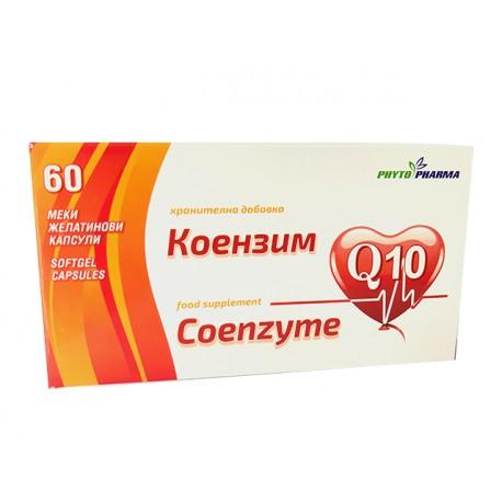 Koenzým Q10, podpora tela, PhytoPharma, 60 kapsúl