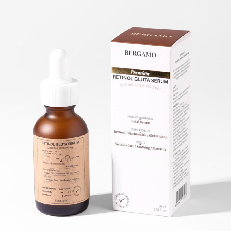 BERGAMO Retinol Gluta Serum, 30 ml 2