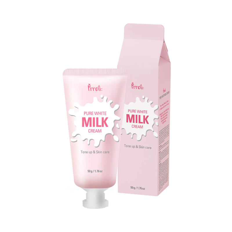 PRRETI PURE WHITE Milk Cream - rozjasňujúci mliečny krém, 50 g 1