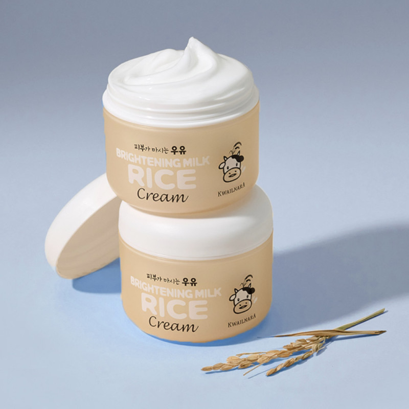KWAILNARA Brightening Milk Rice rozjasňujúci krém, 100 ml 4