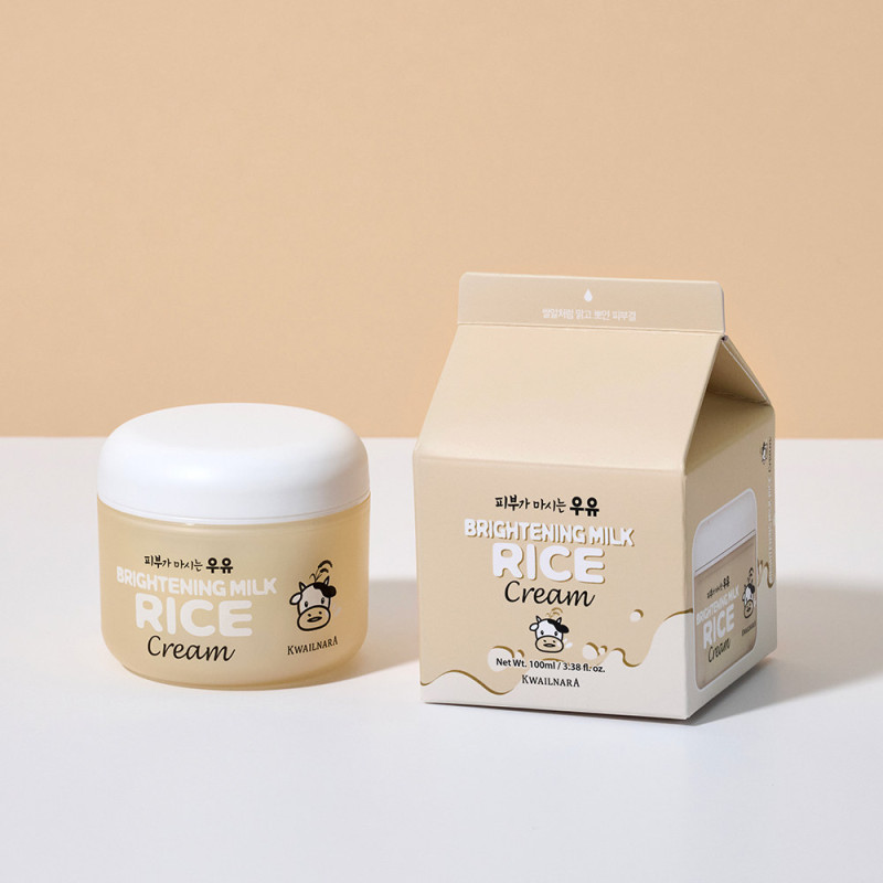 KWAILNARA Brightening Milk Rice rozjasňujúci krém, 100 ml 1